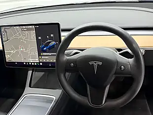 Used 2021 Tesla Model 3 Long Range Blue - Interior and Exterior details 18