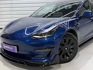 Used 2021 Tesla Model 3 Long Range Blue - Interior and Exterior details 19