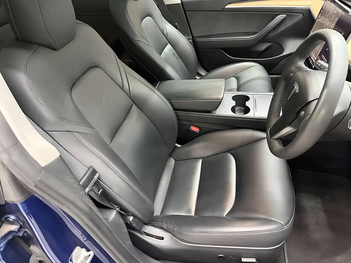 Used 2021 Tesla Model 3 Long Range Blue - Interior and Exterior details 20