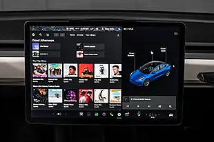 Used 2021 Tesla Model 3 Long Range Blue - Interior and Exterior details 17