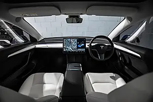 Used 2021 Tesla Model 3 Long Range Blue - Interior and Exterior details 2