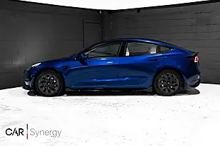 Used 2021 Tesla Model 3 Long Range Blue - Interior and Exterior details 4
