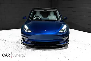 Used 2021 Tesla Model 3 Long Range Blue - Interior and Exterior details 5