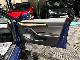 Used 2021 Tesla Model 3 Long Range Blue - Interior and Exterior details 16