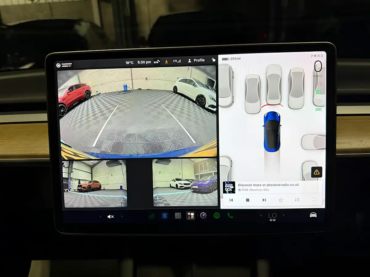 Used 2021 Tesla Model 3 Long Range Blue - Interior and Exterior details 18