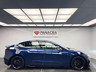 Used 2021 Tesla Model 3 Long Range Blue - Interior and Exterior details 2