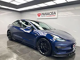 Used 2021 Tesla Model 3 Long Range Blue - Interior and Exterior details 4