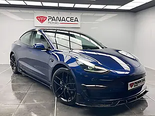 Used 2021 Tesla Model 3 Long Range Blue - Interior and Exterior details 7