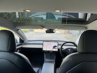 Used 2021 Tesla Model 3 Long Range Blue - Interior and Exterior details 10