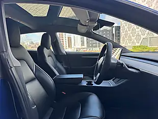 Used 2021 Tesla Model 3 Long Range Blue - Interior and Exterior details 14