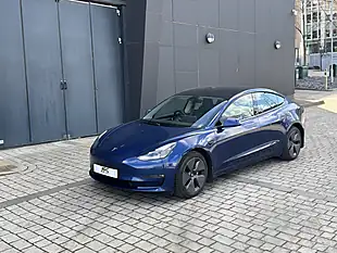 Used 2021 Tesla Model 3 Long Range Blue - Interior and Exterior details 18