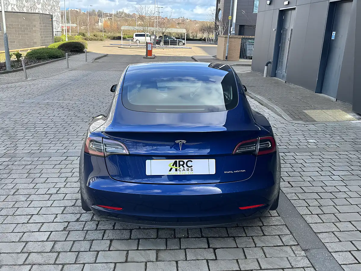 Used 2021 Tesla Model 3 Long Range Blue - Interior and Exterior details 19
