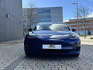 Used 2021 Tesla Model 3 Long Range Blue - Interior and Exterior details 2