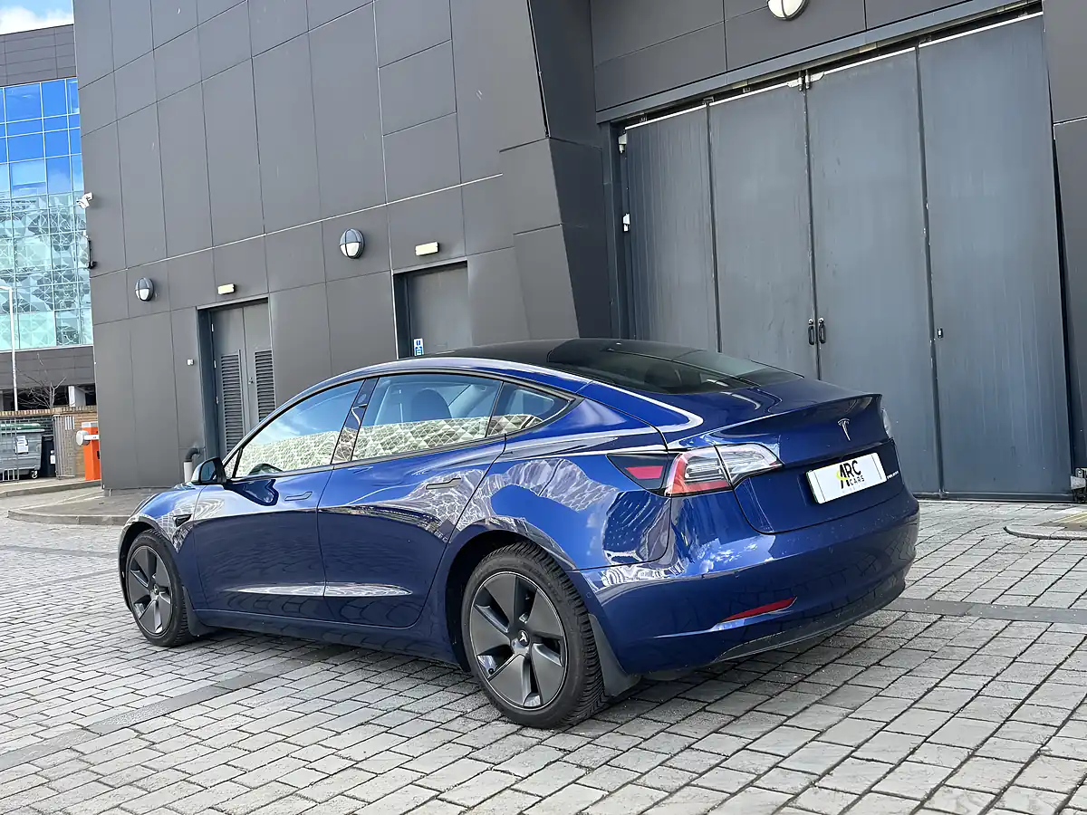 Used 2021 Tesla Model 3 Long Range Blue - Interior and Exterior details 6
