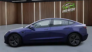 Used 2021 Tesla Model 3 Long Range Blue - Interior and Exterior details 11