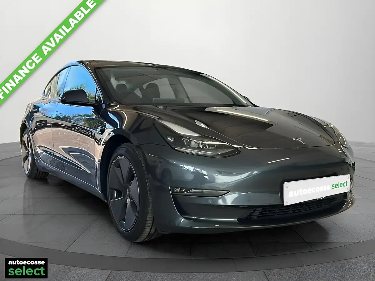Used 2021 Tesla Model 3 Long Range Grey - Front View