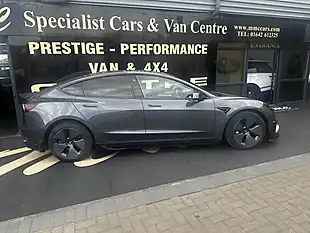 Used 2021 Tesla Model 3 Long Range Metallic Grey - Interior and Exterior details 4