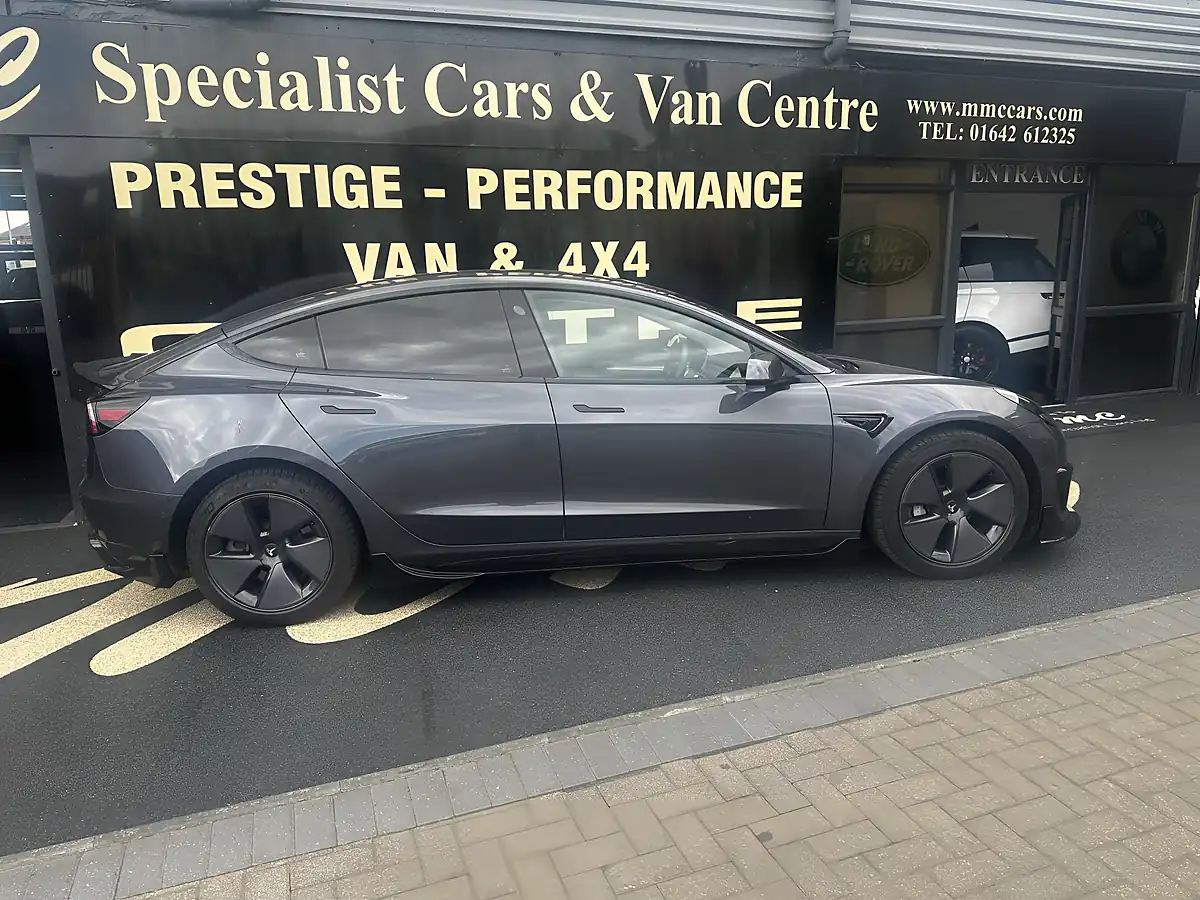 Used 2021 Tesla Model 3 Long Range Metallic Grey - Interior and Exterior details 4