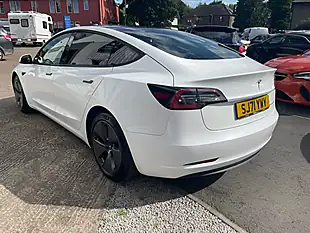 Used 2021 Tesla Model 3 Long Range Pearl White - Interior and Exterior details 5