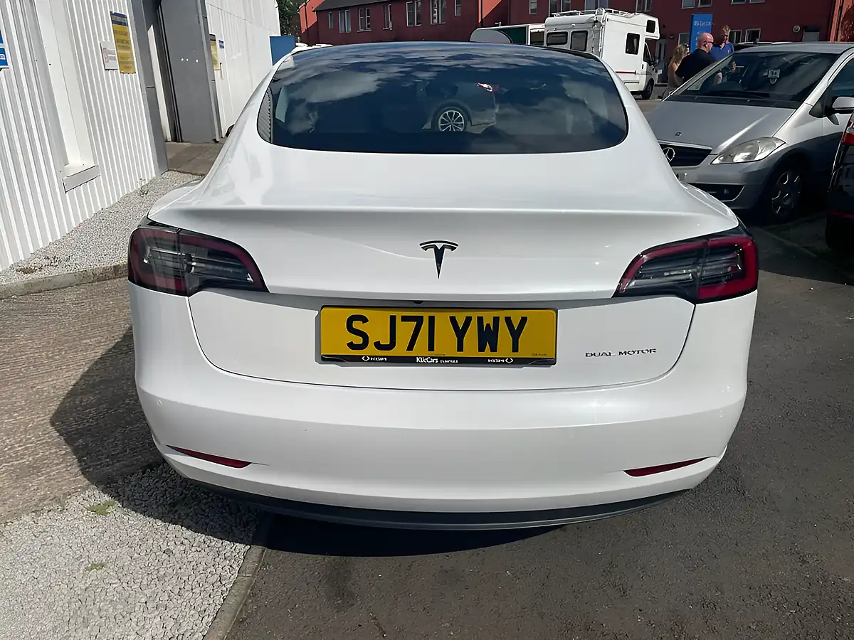 Used 2021 Tesla Model 3 Long Range Pearl White - Interior and Exterior details 6