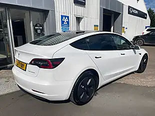 Used 2021 Tesla Model 3 Long Range Pearl White - Interior and Exterior details 7