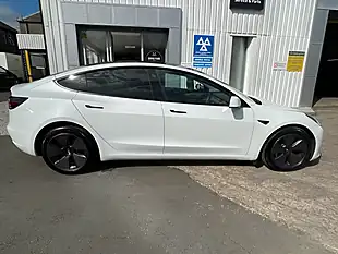 Used 2021 Tesla Model 3 Long Range Pearl White - Interior and Exterior details 8