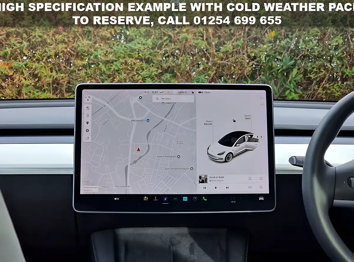 Used 2021 Tesla Model 3 Long Range Pearl White Metallic - Interior and Exterior details 2