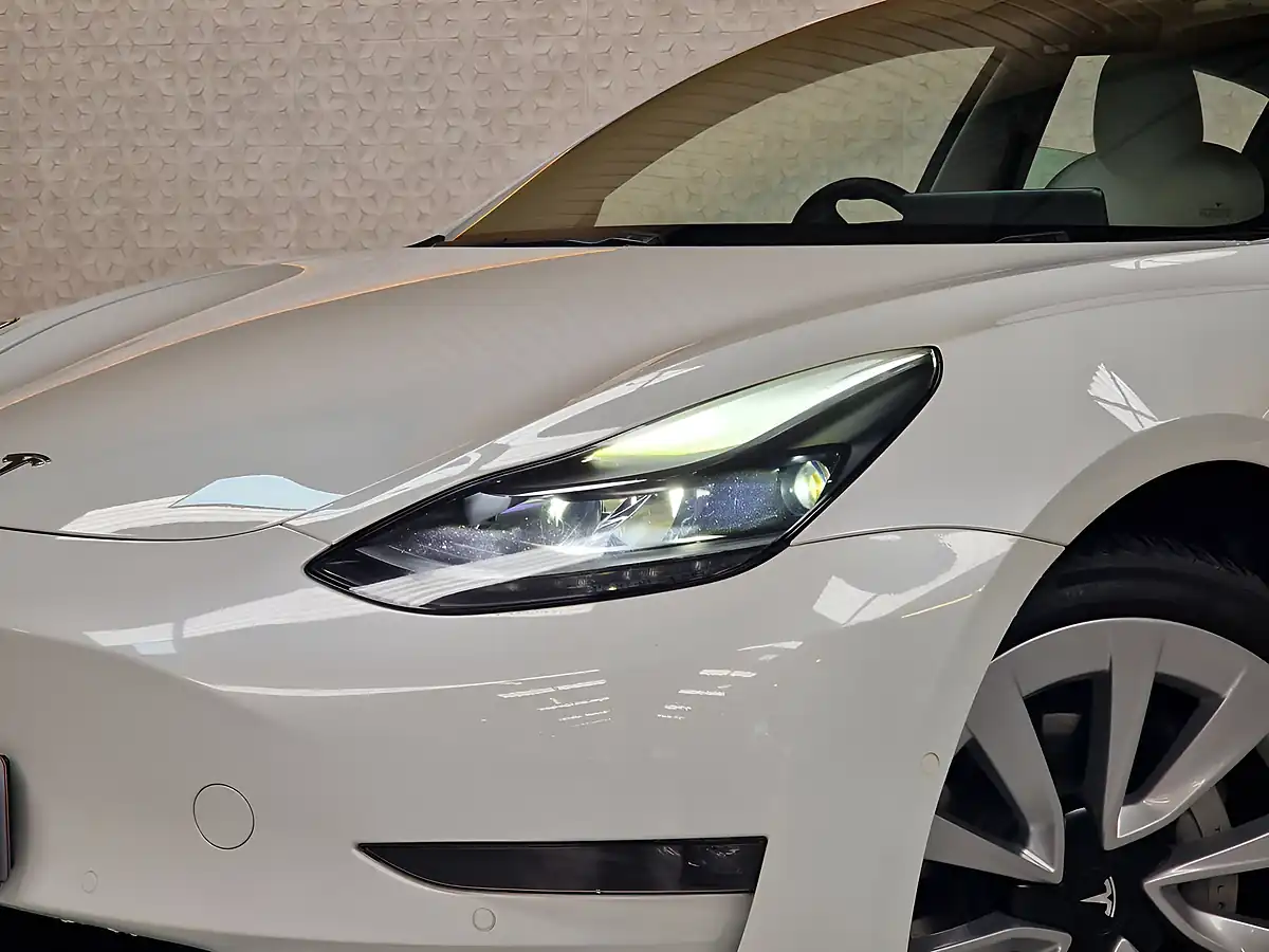 Used 2021 Tesla Model 3 Long Range Pearl White Metallic - Interior and Exterior details 7