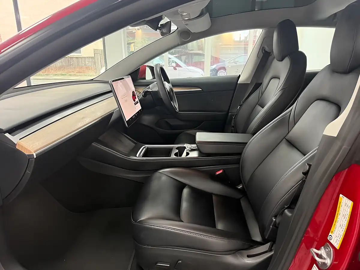 Used 2021 Tesla Model 3 Long Range Red - Interior and Exterior details 18