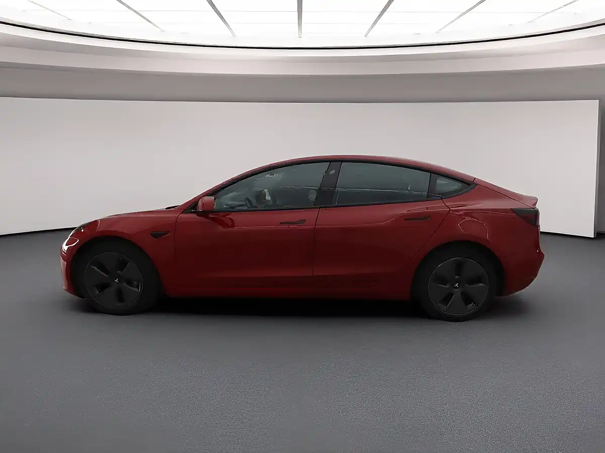 Used 2021 Tesla Model 3 Long Range Red - Interior and Exterior details 7