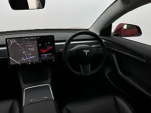 Used 2021 Tesla Model 3 Long Range Red - Interior and Exterior details 13