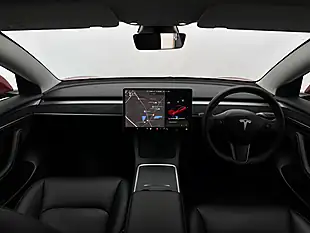 Used 2021 Tesla Model 3 Long Range Red - Interior and Exterior details 14