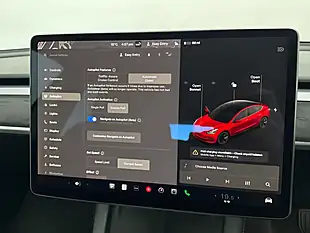 Used 2021 Tesla Model 3 Long Range Red - Interior and Exterior details 16