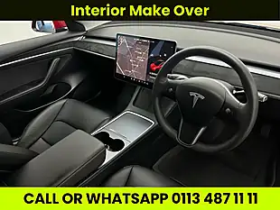 Used 2021 Tesla Model 3 Long Range Red - Interior and Exterior details 3