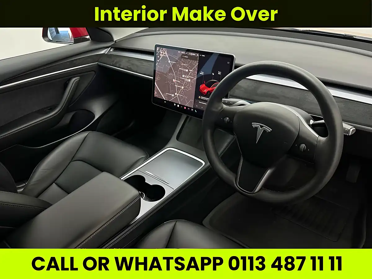 Used 2021 Tesla Model 3 Long Range Red - Interior and Exterior details 3