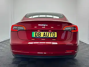 Used 2021 Tesla Model 3 Long Range Red - Interior and Exterior details 9