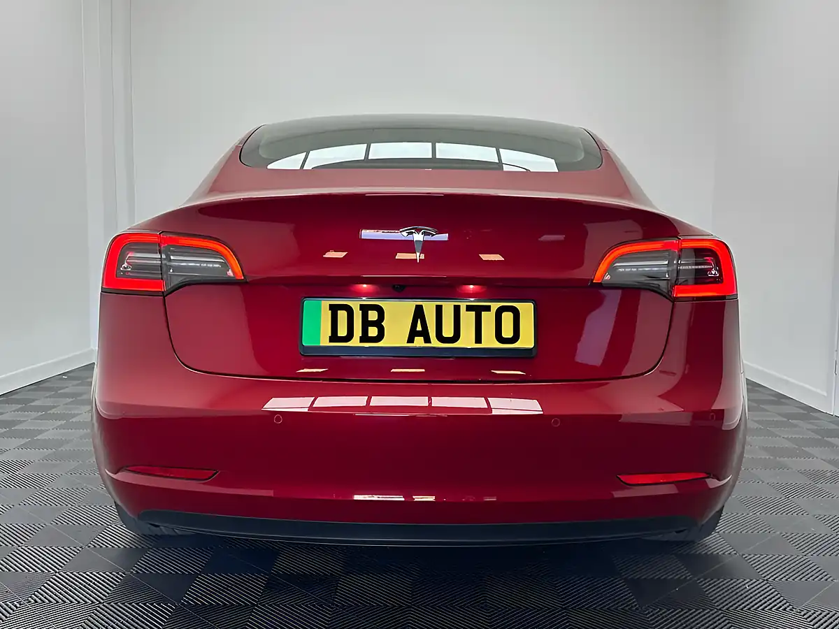 Used 2021 Tesla Model 3 Long Range Red - Interior and Exterior details 9