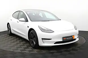 Used 2021 Tesla Model 3 Long Range White - Interior and Exterior details 11