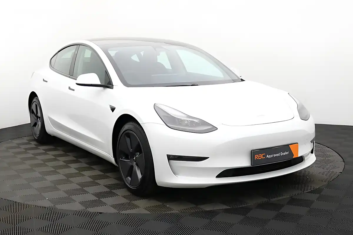 Used 2021 Tesla Model 3 Long Range White - Interior and Exterior details 11