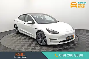 Used 2021 Tesla Model 3 Long Range White - Interior and Exterior details 2