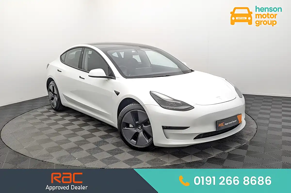 Used 2021 Tesla Model 3 Long Range White - Interior and Exterior details 2