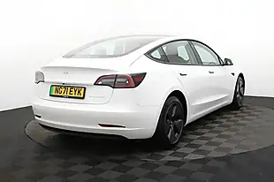 Used 2021 Tesla Model 3 Long Range White - Interior and Exterior details 5