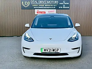 Used 2021 Tesla Model 3 Long Range White - Interior and Exterior details 2