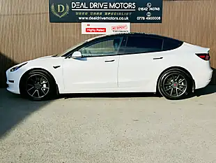 Used 2021 Tesla Model 3 Long Range White - Interior and Exterior details 4