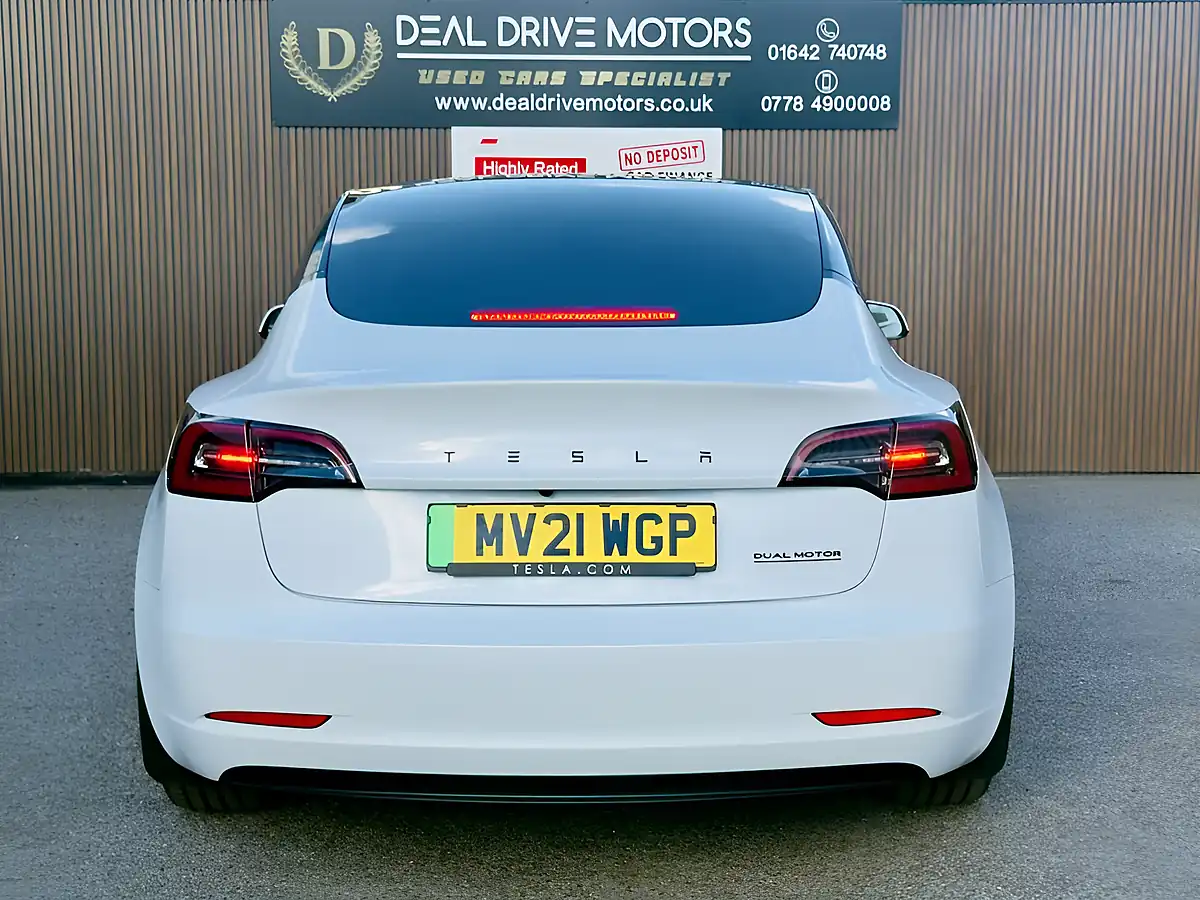 Used 2021 Tesla Model 3 Long Range White - Interior and Exterior details 6