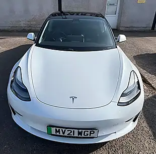 Used 2021 Tesla Model 3 Long Range White - Interior and Exterior details 15