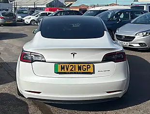 Used 2021 Tesla Model 3 Long Range White - Interior and Exterior details 4