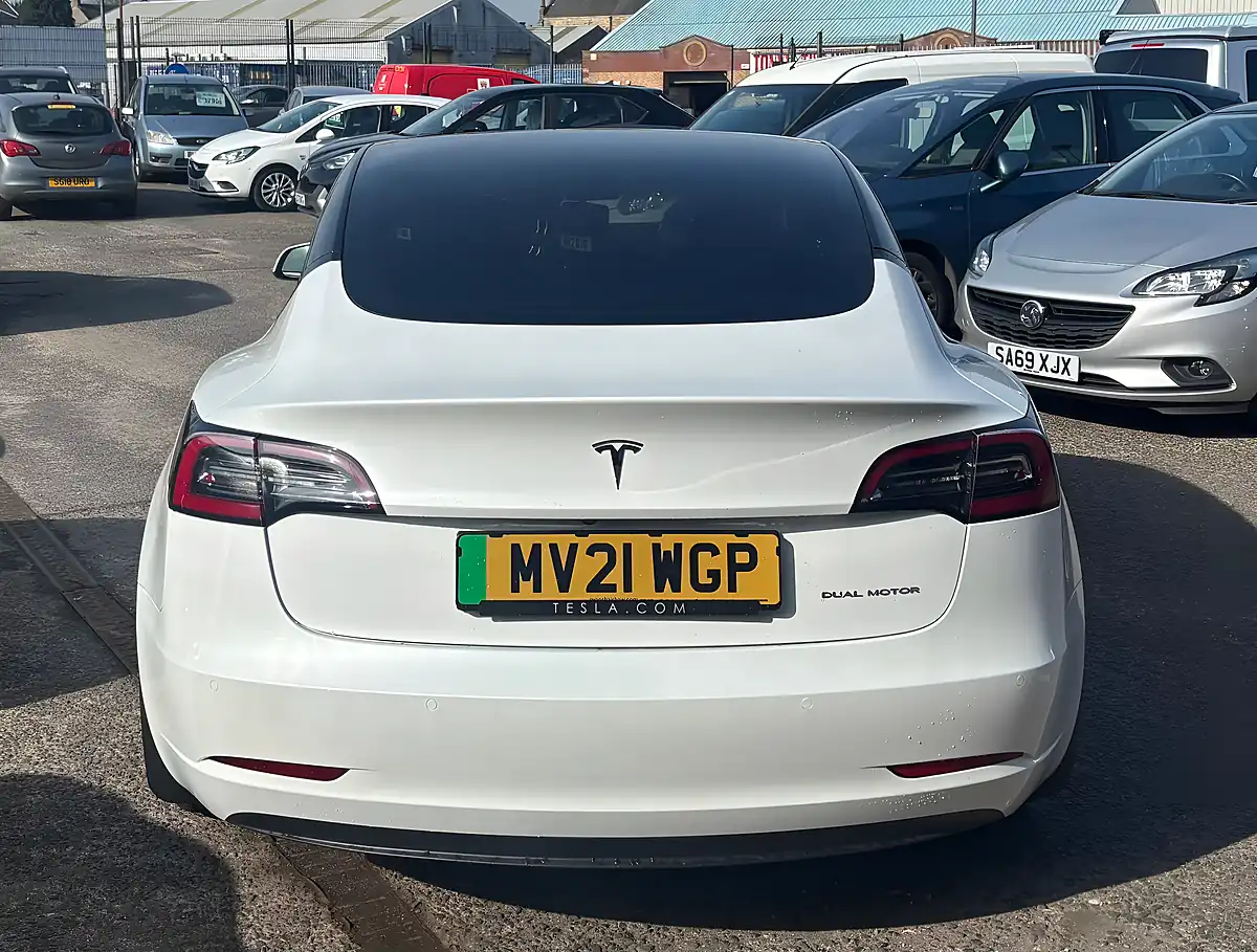 Used 2021 Tesla Model 3 Long Range White - Interior and Exterior details 4