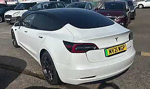 Used 2021 Tesla Model 3 Long Range White - Interior and Exterior details 5