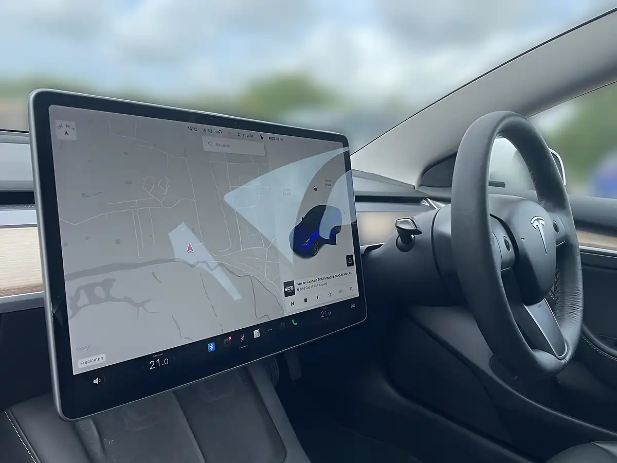 Used 2021 Tesla Model 3 Long Range White - Interior and Exterior details 15